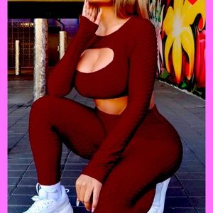 Two piece high waisted set